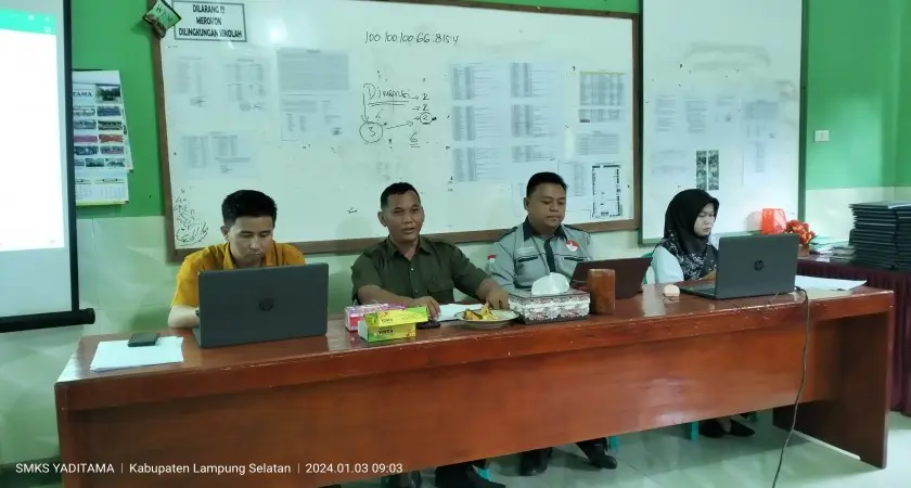 Rapat Awal tahun pelajaran Semester Genap 2023 / 2024