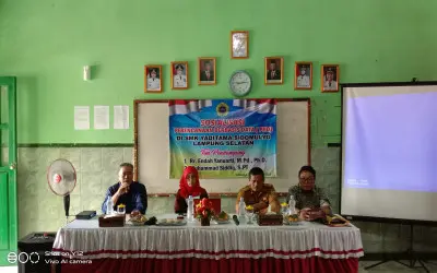 Sosialisasi Perencanaan Berbasis Data (PBD) di SMK Yaditama Lampung Selatan